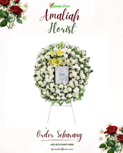 Krans Bunga Duka Cita tangerang